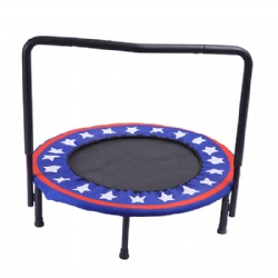 kids 4-folding trampoline with handle