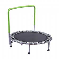 kids 4-folding trampoline with handle
