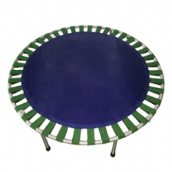 Wholesale kids fitness 4-folding fabric mini trampoline