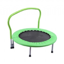 kids 4-folding trampoline with handle
