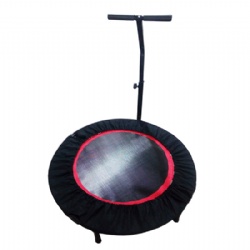 4-folding trampoline with adjustable T-Bar